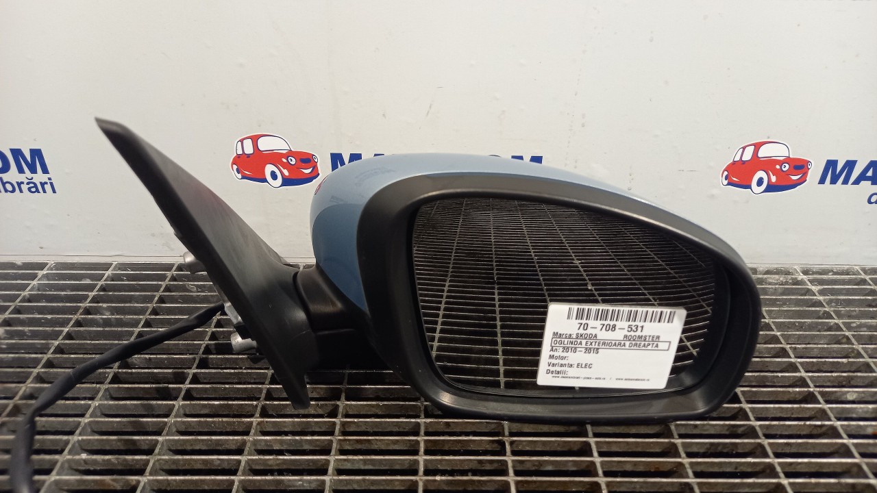 OGLINDA EXTERIOARA DREAPTA SKODA ROOMSTER - - (2010 2015)