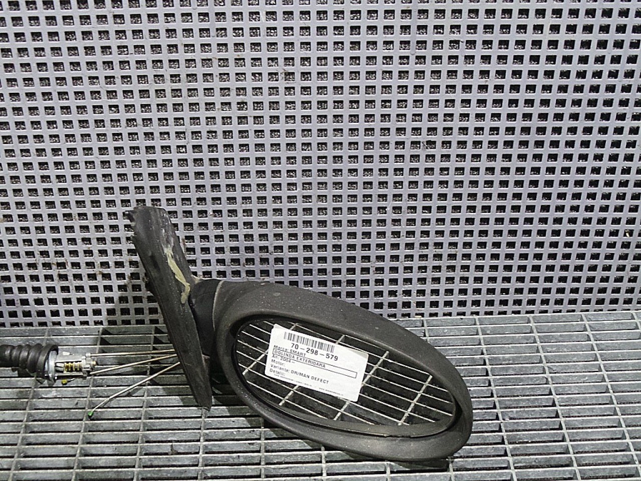 OGLINDA EXTERIOARA DREAPTA SMART FORTWO FORTWO - - (2004 2007)
