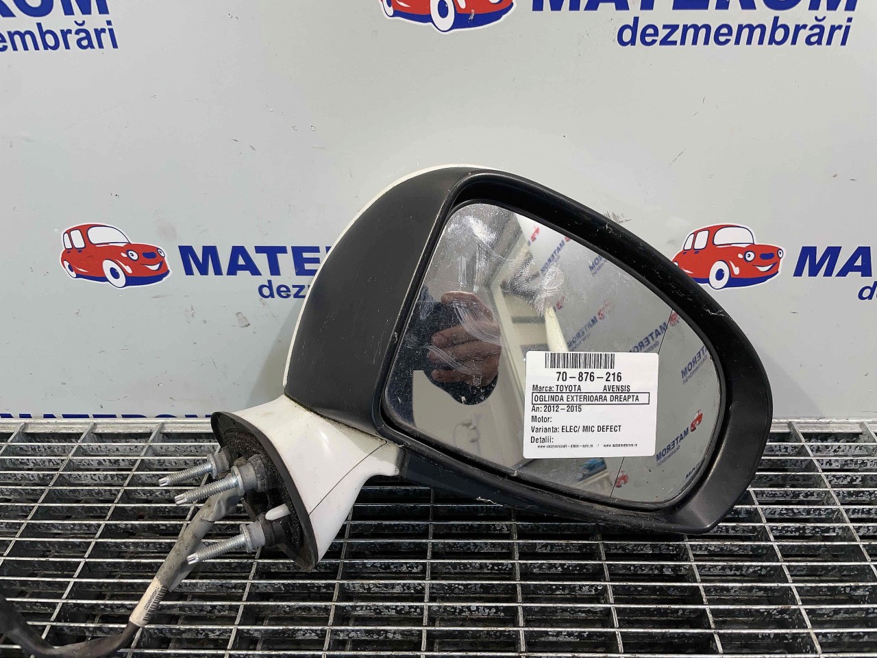 OGLINDA EXTERIOARA DREAPTA TOYOTA AVENSIS AVENSIS - - (2012 2015)