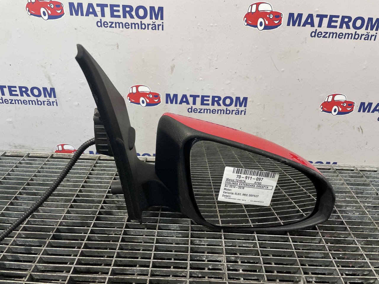 OGLINDA EXTERIOARA DREAPTA TOYOTA AYGO AYGO - - (2014 2018)