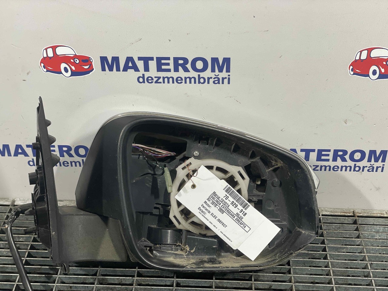 OGLINDA EXTERIOARA DREAPTA TOYOTA HILUX - - (2015 2020)