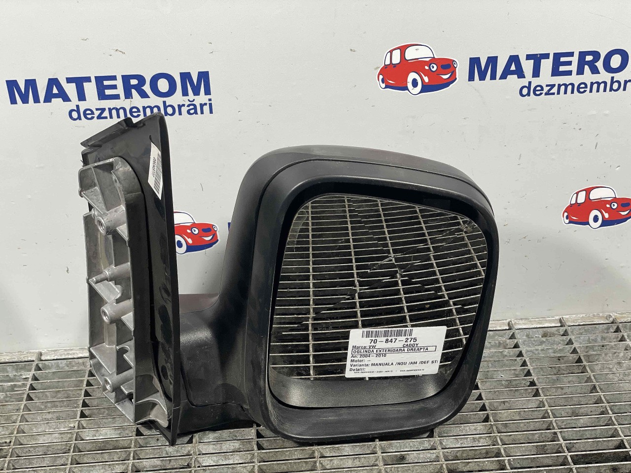 OGLINDA EXTERIOARA DREAPTA VW CADDY - - (2004 2010)