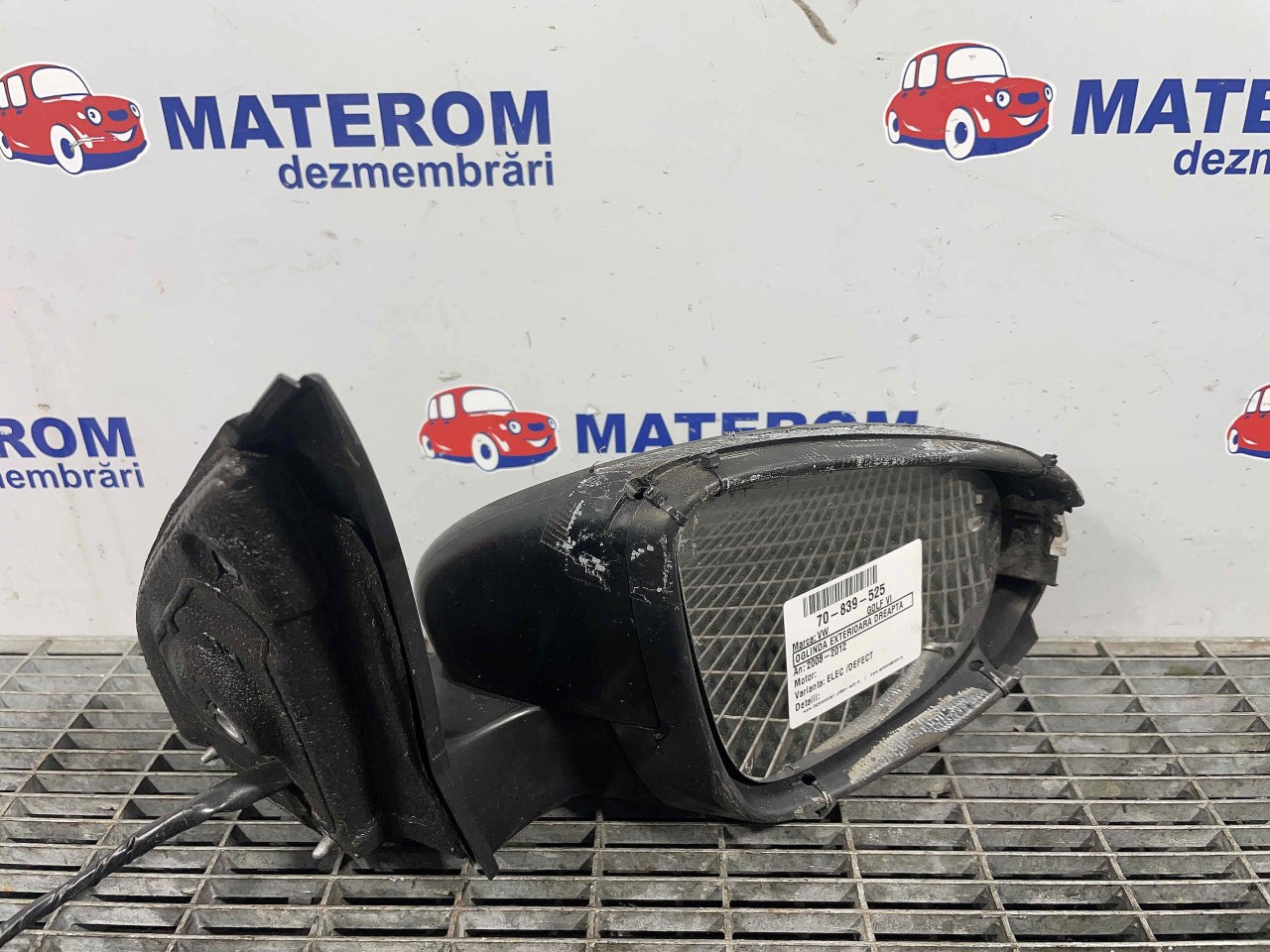 OGLINDA EXTERIOARA DREAPTA VW GOLF VI - - (2008 2012)