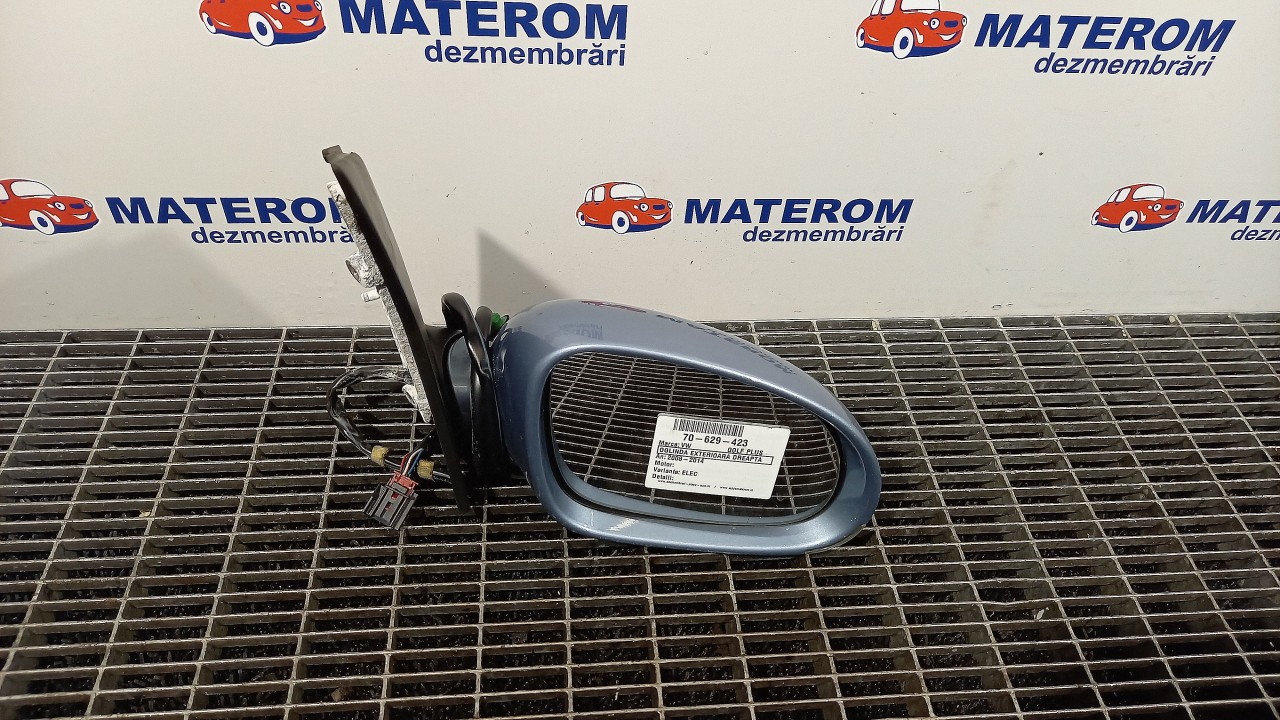 OGLINDA EXTERIOARA DREAPTA VW GOLF VI PLUS - - (2008 2014)