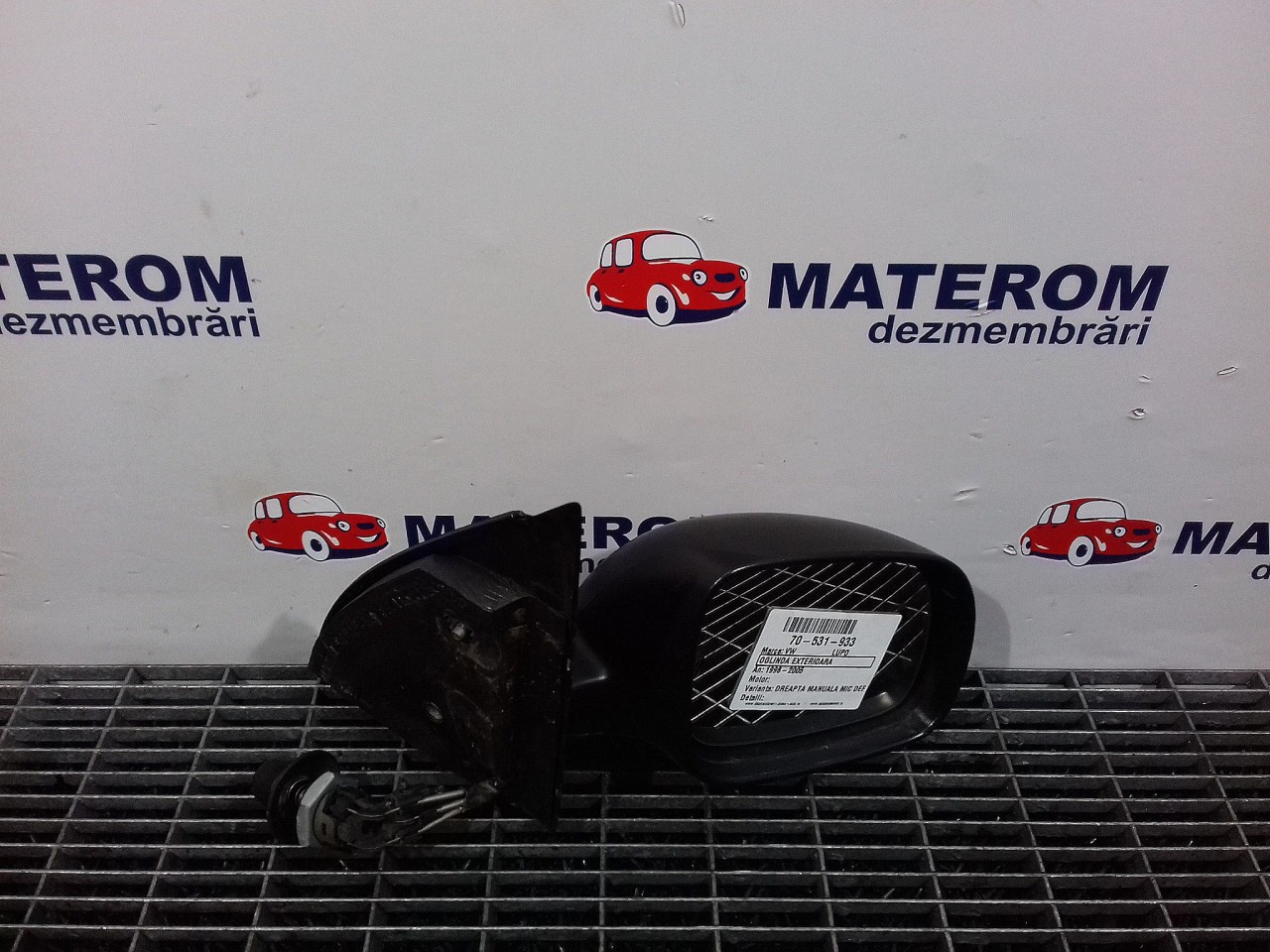 OGLINDA EXTERIOARA DREAPTA VW LUPO LUPO - - (1998 2005)