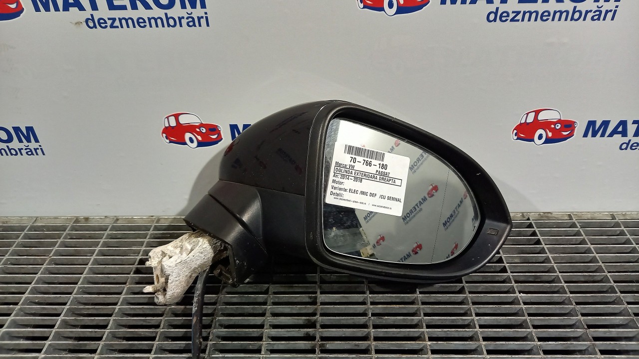 OGLINDA EXTERIOARA DREAPTA VW PASSAT - - (2014 2019)
