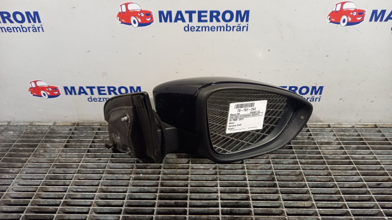 OGLINDA EXTERIOARA DREAPTA VW PASSAT CC - - (2008 2012)