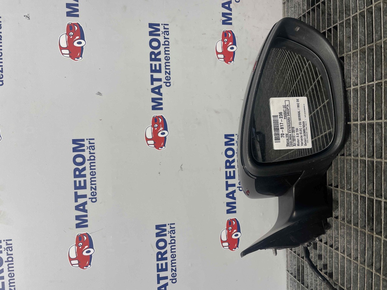 OGLINDA EXTERIOARA DREAPTA VW PASSAT CC PASSAT CC 2.0 TDI - (2012 2019)