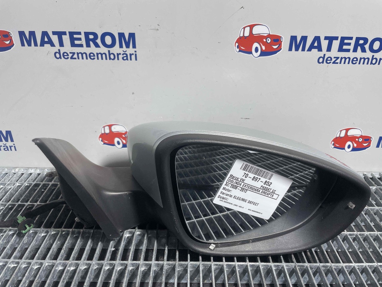 OGLINDA EXTERIOARA DREAPTA VW PASSAT CC PASSAT CC - - (2008 2012)