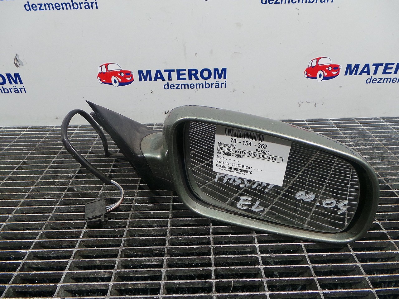 OGLINDA EXTERIOARA DREAPTA VW PASSAT PASSAT - - (2000 2004)
