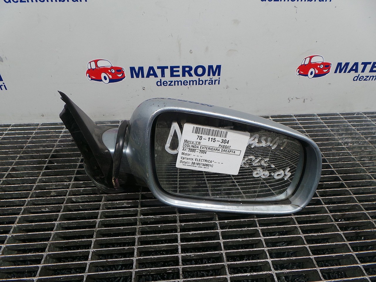 OGLINDA EXTERIOARA DREAPTA VW PASSAT PASSAT - - (2000 2004)