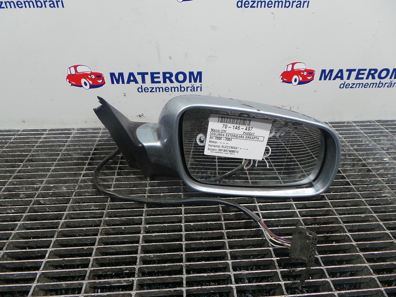 OGLINDA EXTERIOARA DREAPTA VW PASSAT PASSAT - - (2000 2004)