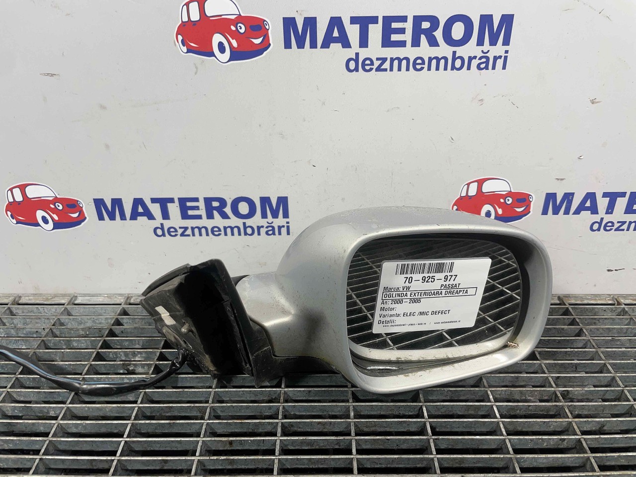 OGLINDA EXTERIOARA DREAPTA VW PASSAT PASSAT - - (2000 2004)