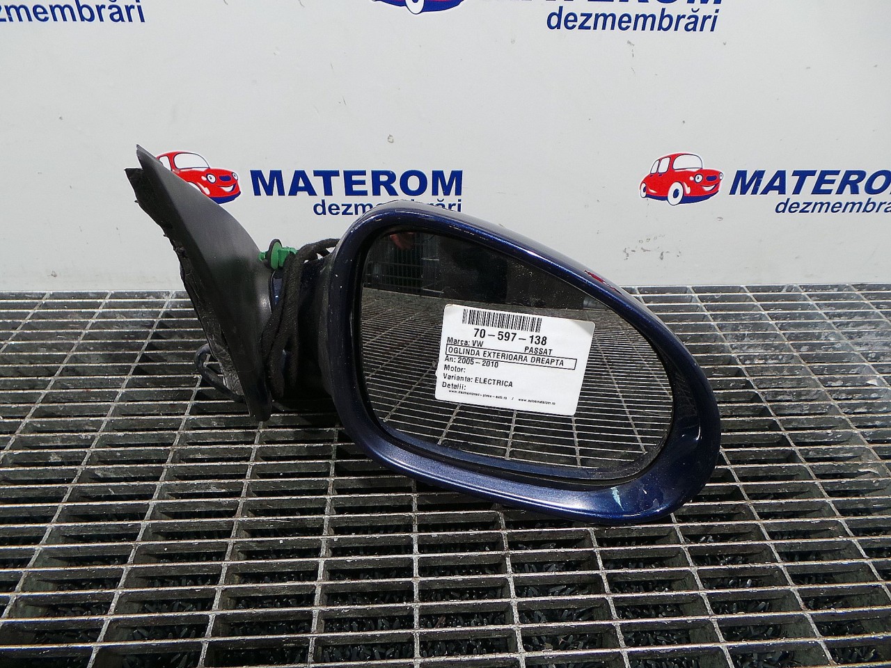 OGLINDA EXTERIOARA DREAPTA VW PASSAT PASSAT - - (2005 2010)