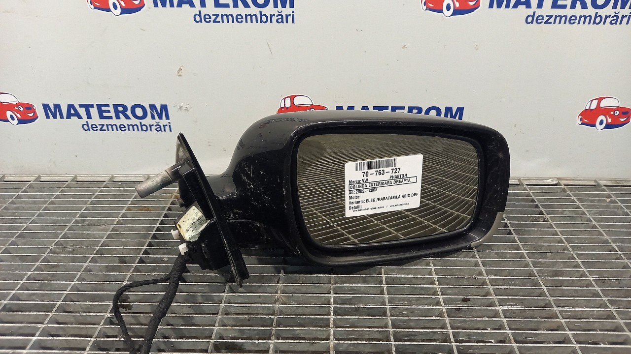 OGLINDA EXTERIOARA DREAPTA VW PHAETON PHAETON - - (2002 2010)