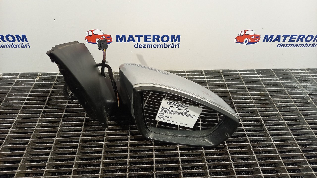 OGLINDA EXTERIOARA DREAPTA VW POLO - - (2009 2014)