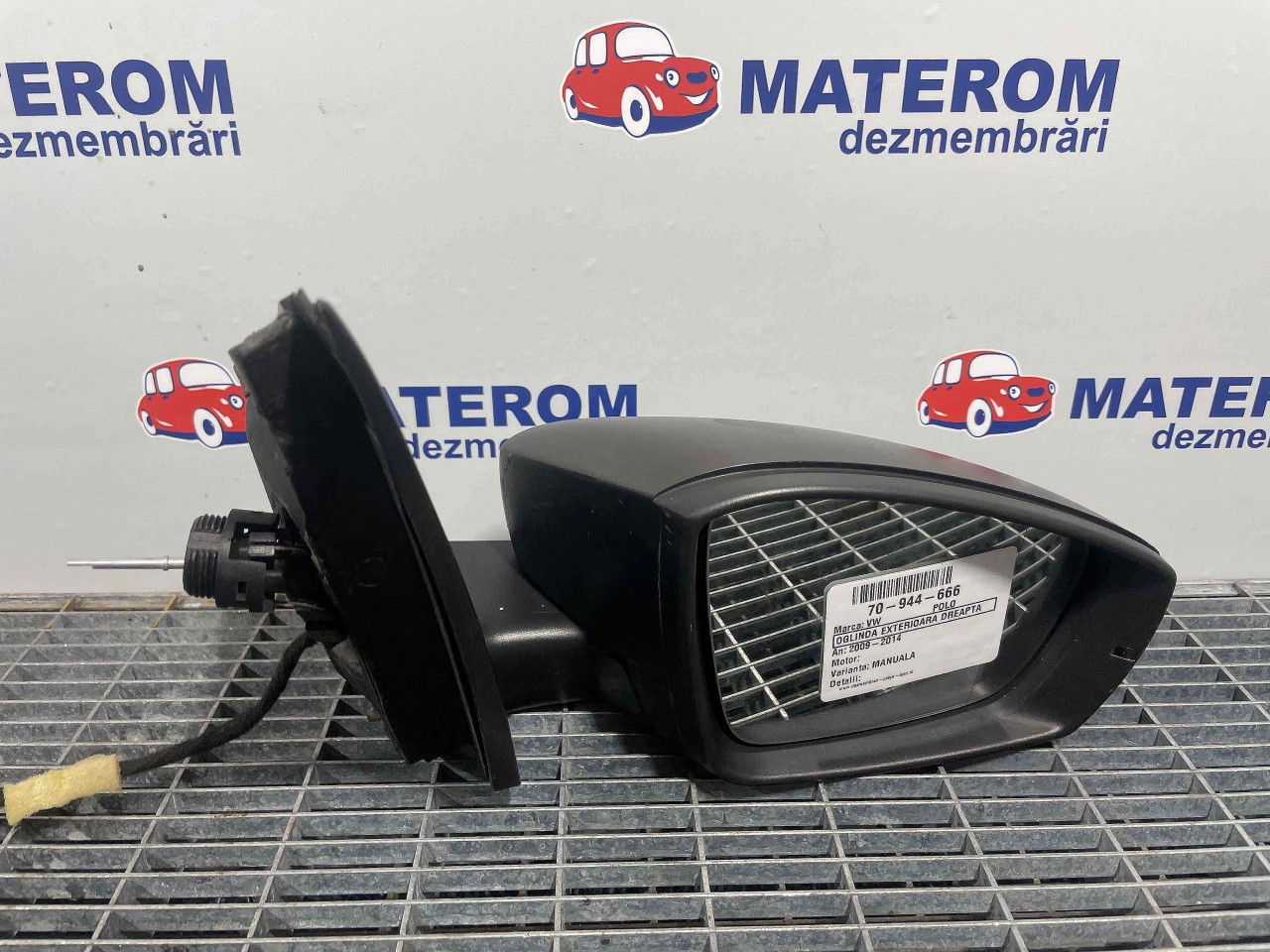 OGLINDA EXTERIOARA DREAPTA VW POLO - - (2009 2014)