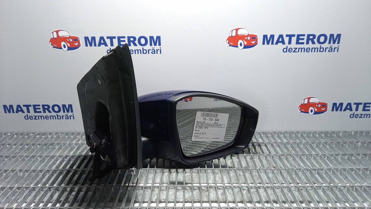 OGLINDA EXTERIOARA DREAPTA VW POLO - - (2009 2014)