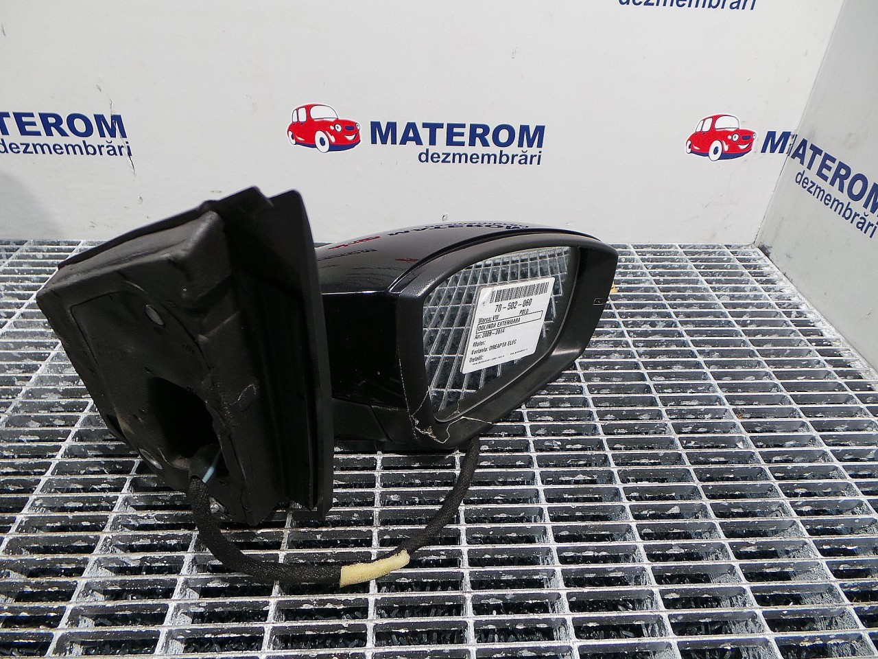 OGLINDA EXTERIOARA DREAPTA VW POLO POLO - - (2009 2014)