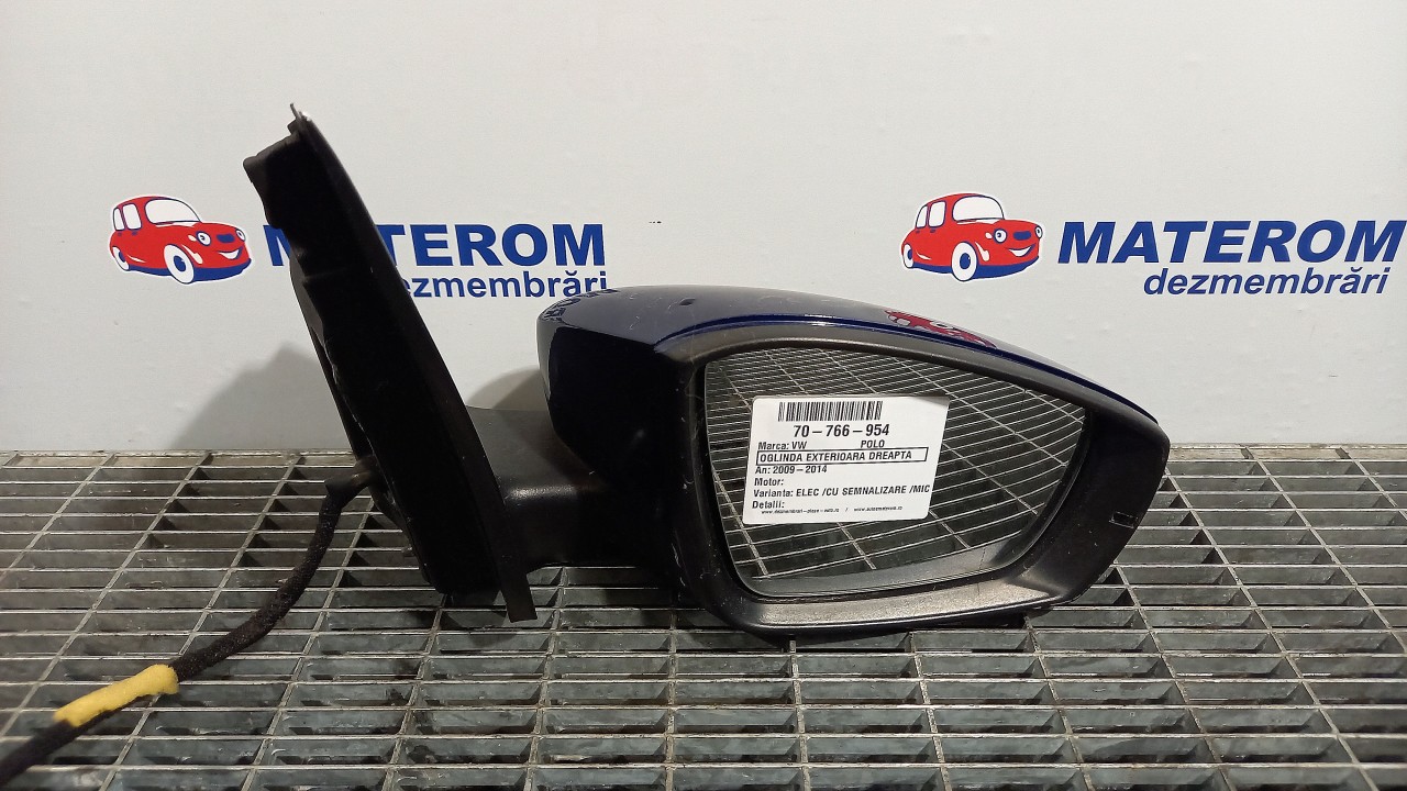 OGLINDA EXTERIOARA DREAPTA VW POLO POLO - - (2009 2014)