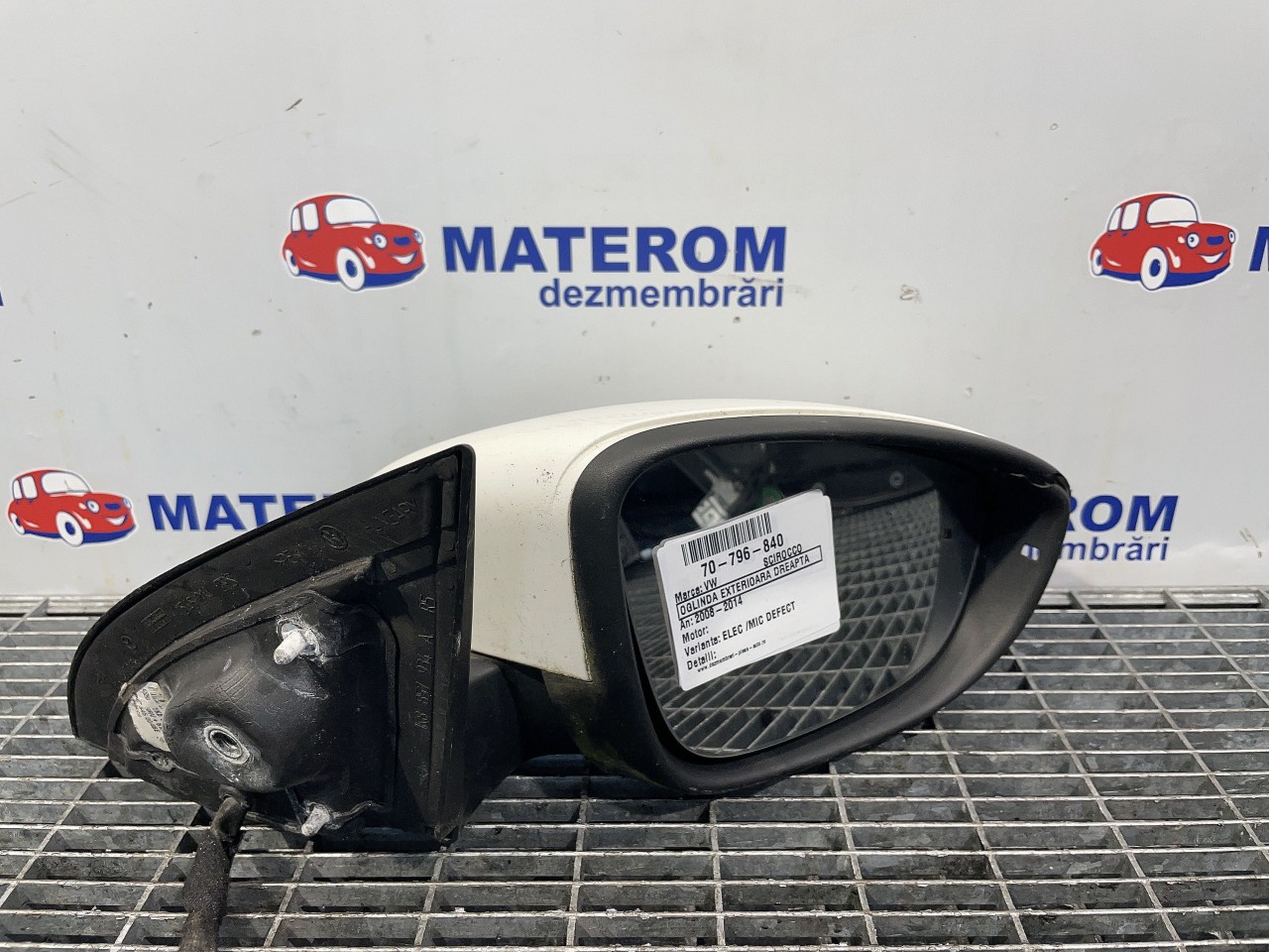OGLINDA EXTERIOARA DREAPTA VW SCIROCCO - - (2008 2014)