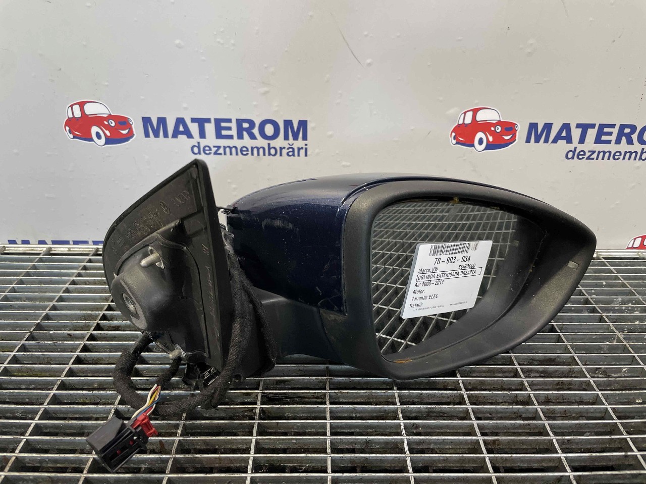 OGLINDA EXTERIOARA DREAPTA VW SCIROCCO SCIROCCO - - (2008 2014)