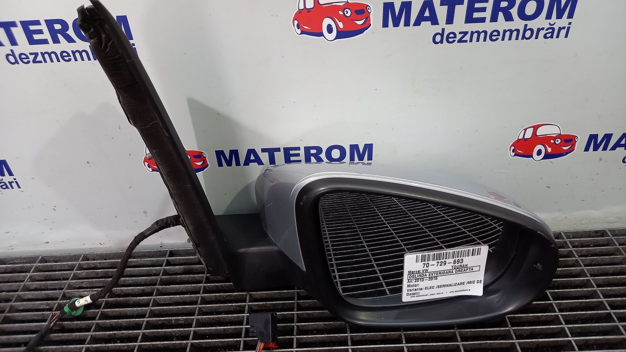 OGLINDA EXTERIOARA DREAPTA VW TOURAN - - (2010 2015)