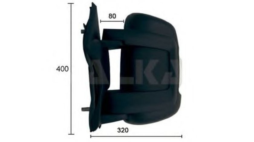 Oglinda exterioara FIAT DUCATO caroserie (250, 290) (2006 - 2016) ALKAR 9226922 - produs NOU