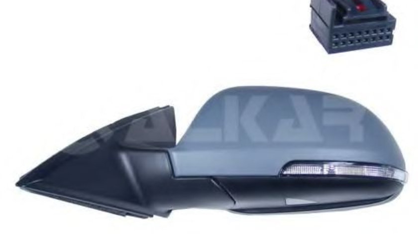 Oglinda exterioara SKODA SUPERB II (3T4) (2008 - 2015) ALKAR 6130577 piesa NOUA