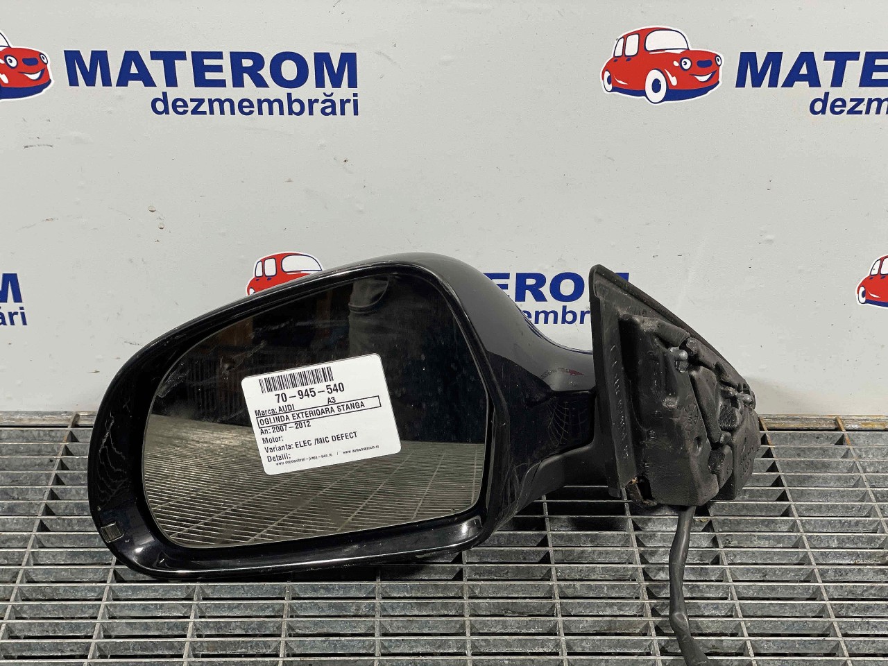OGLINDA EXTERIOARA STANGA AUDI A3 A3 - - (2007 2012)