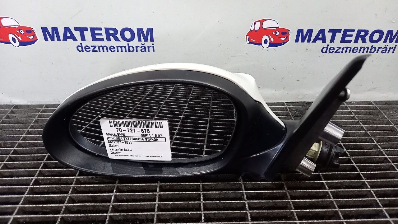 OGLINDA EXTERIOARA STANGA BMW SERIA 1 E 87 - - (2007 2011)