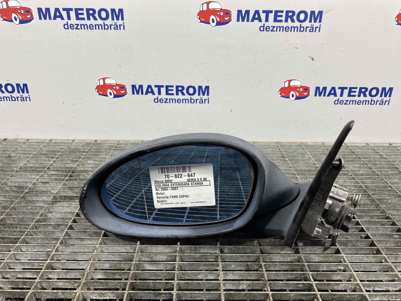 OGLINDA EXTERIOARA STANGA BMW SERIA 3 E 90 - - (2004 2007)
