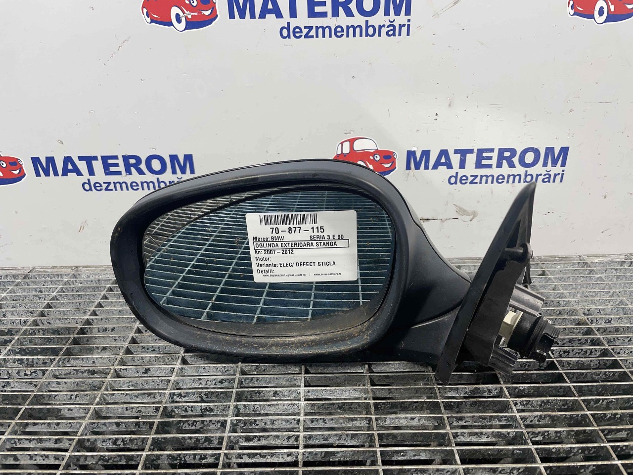 OGLINDA EXTERIOARA STANGA BMW SERIA 3 E 90 - - (2007 2012)