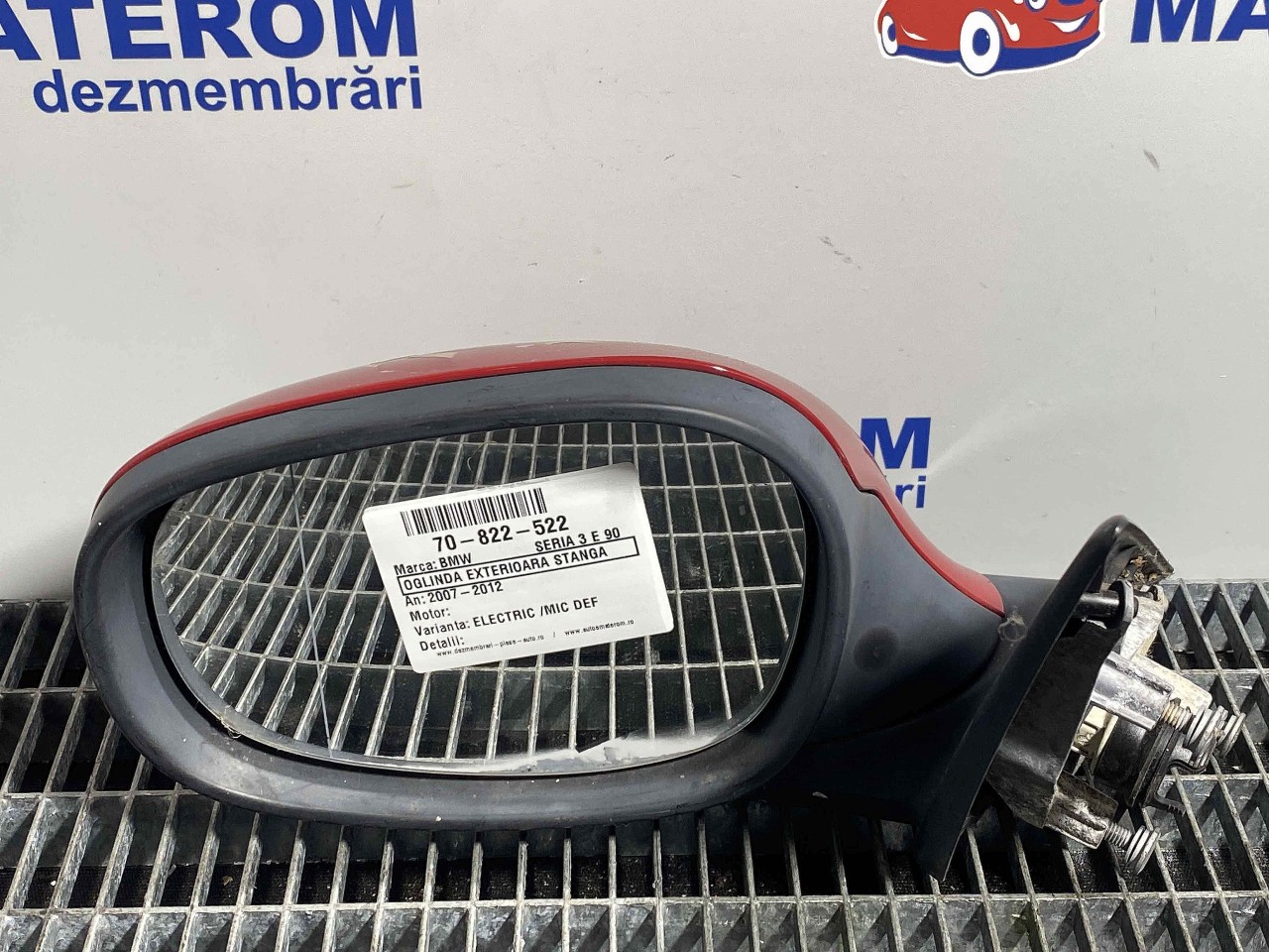OGLINDA EXTERIOARA STANGA BMW SERIA 3 E 90 - - (2007 2012)