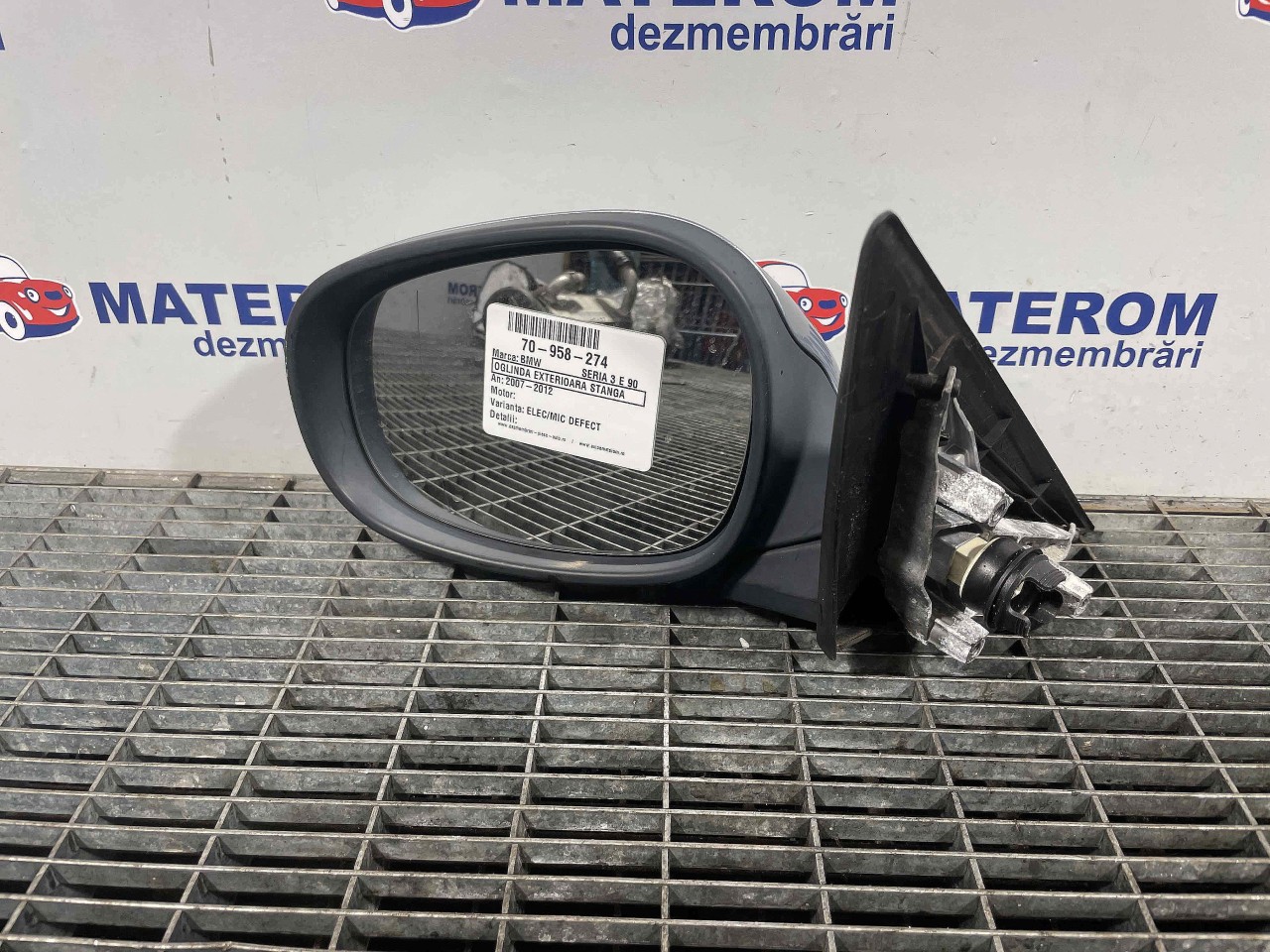 OGLINDA EXTERIOARA STANGA BMW SERIA 3 E 90 SERIA 3 E 90 - - (2007 2012)