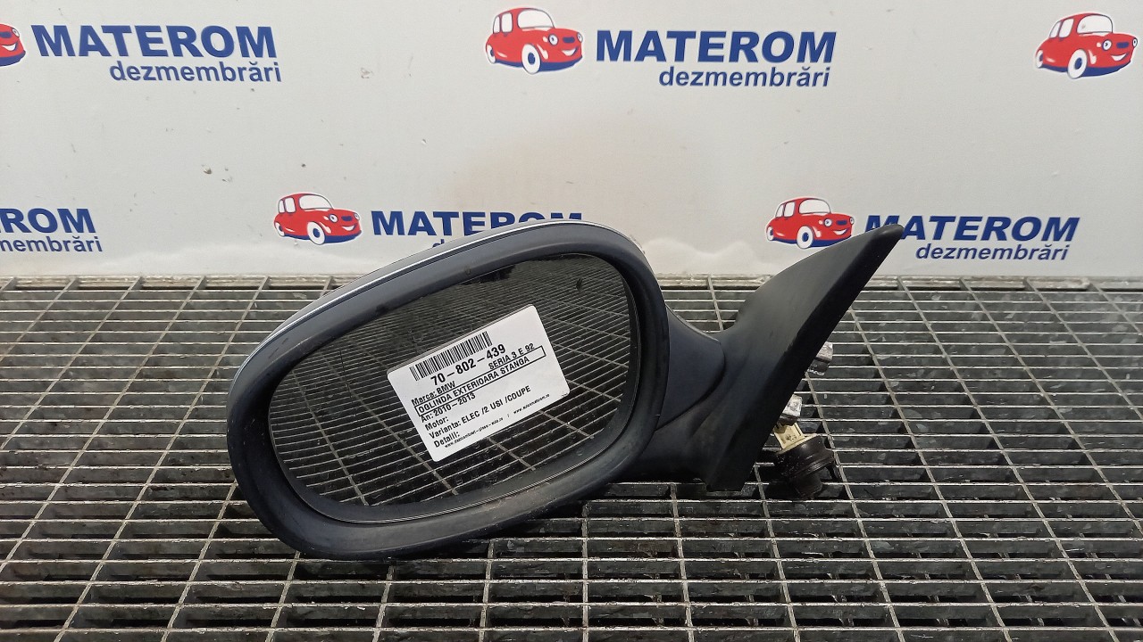 OGLINDA EXTERIOARA STANGA BMW SERIA 3 E 92 SERIA 3 E 92 - - (2010 2013)