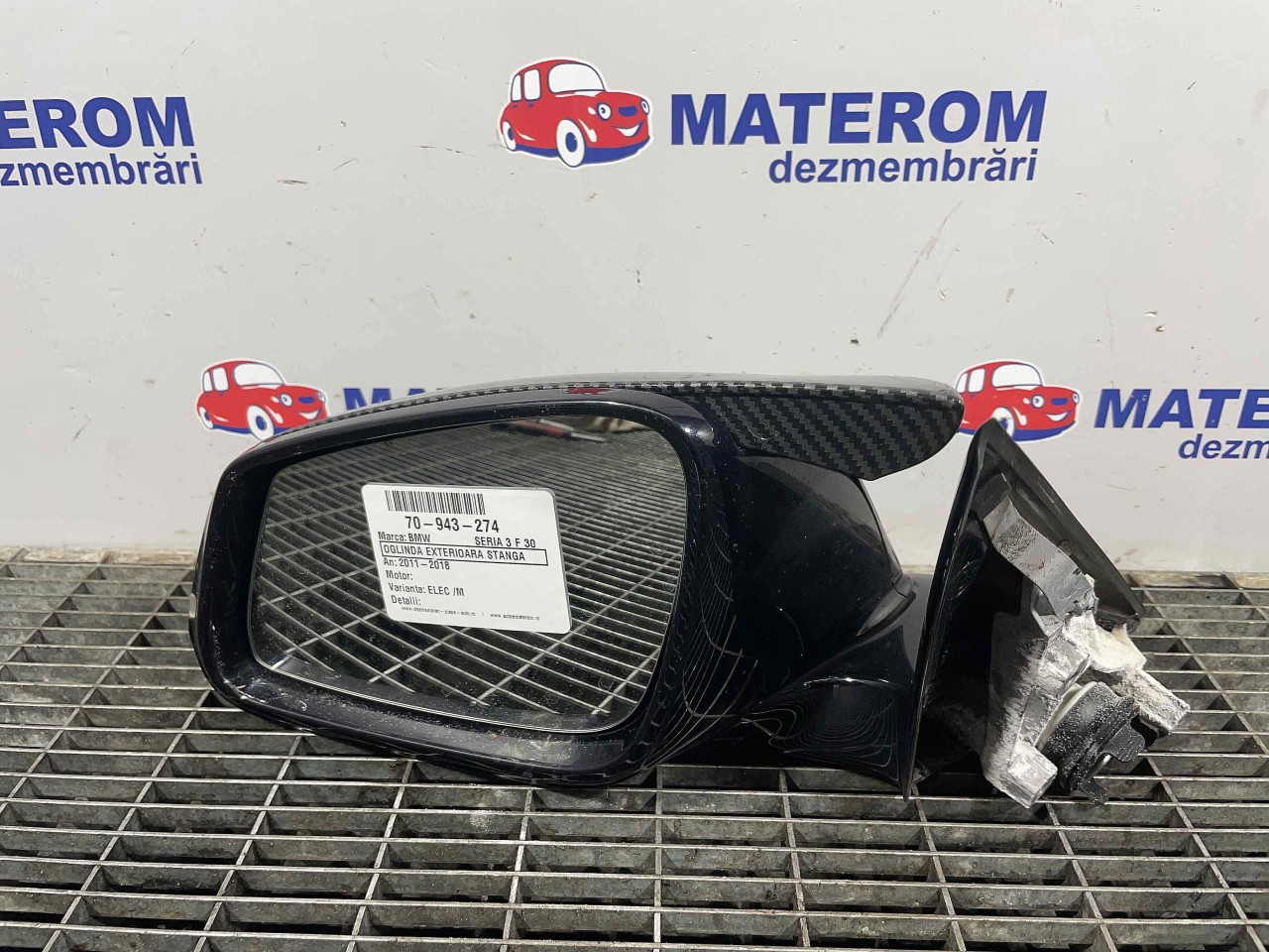 OGLINDA EXTERIOARA STANGA BMW SERIA 3 F 30 - - (2011 2018)
