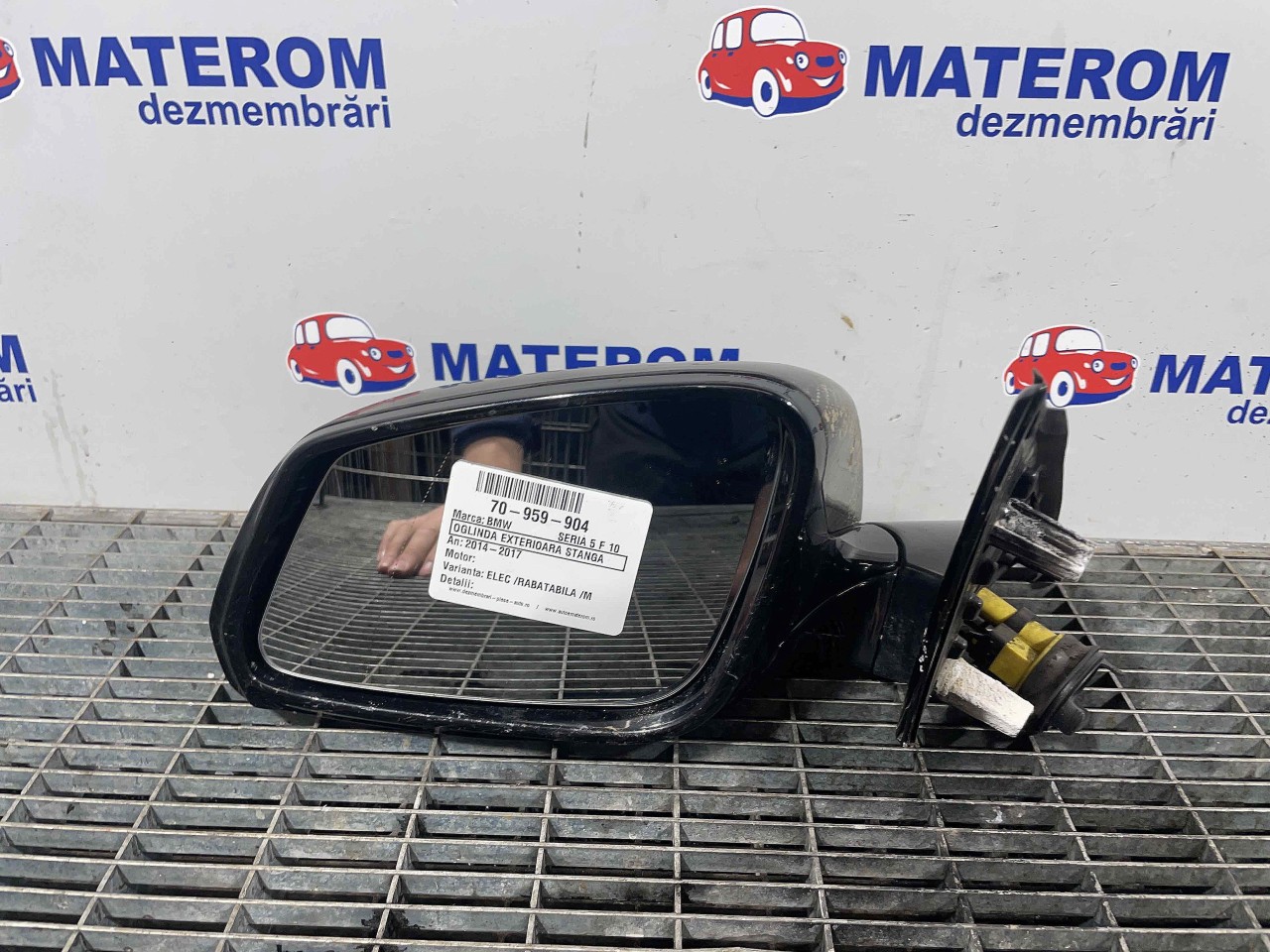 OGLINDA EXTERIOARA STANGA BMW SERIA 5 F 10 - - (2014 2017)