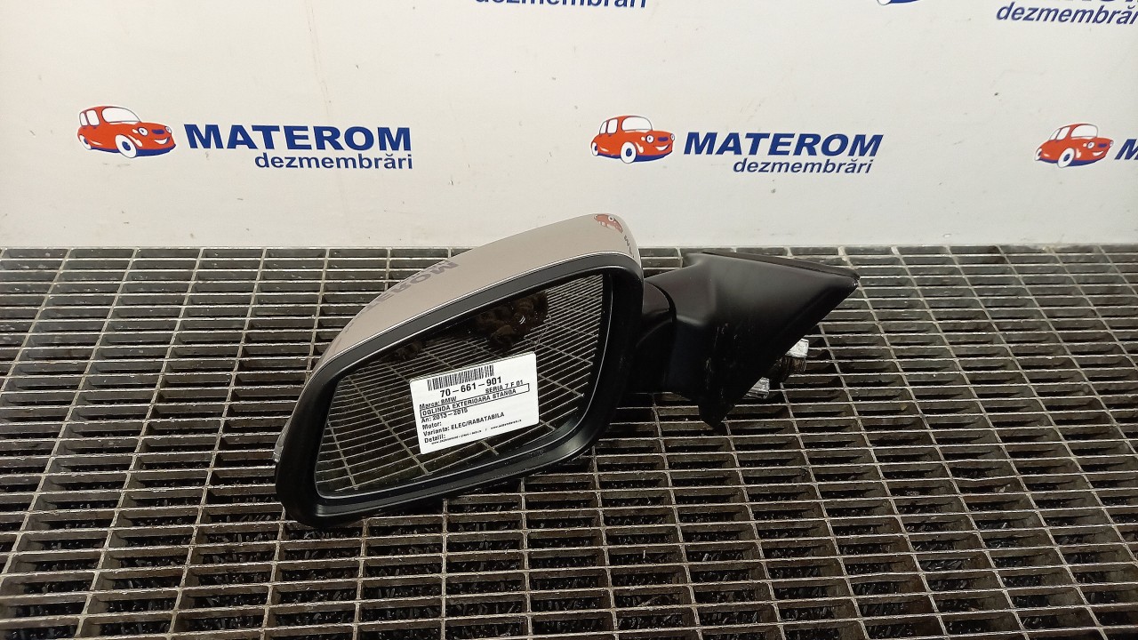 OGLINDA EXTERIOARA STANGA BMW SERIA 7 F 01 - - (2013 2015)