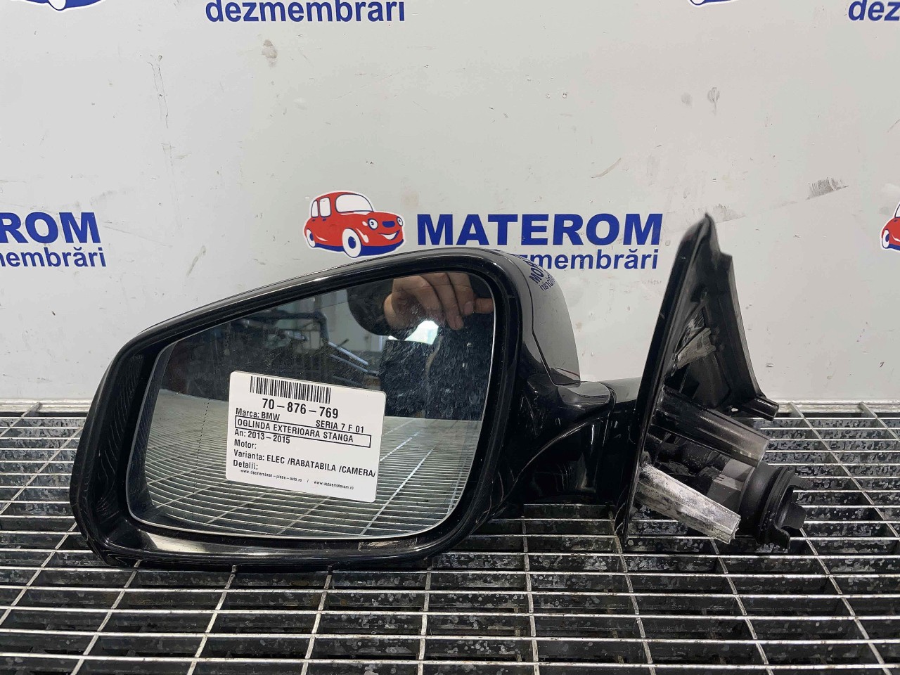 OGLINDA EXTERIOARA STANGA BMW SERIA 7 F 01 - - (2013 2015)