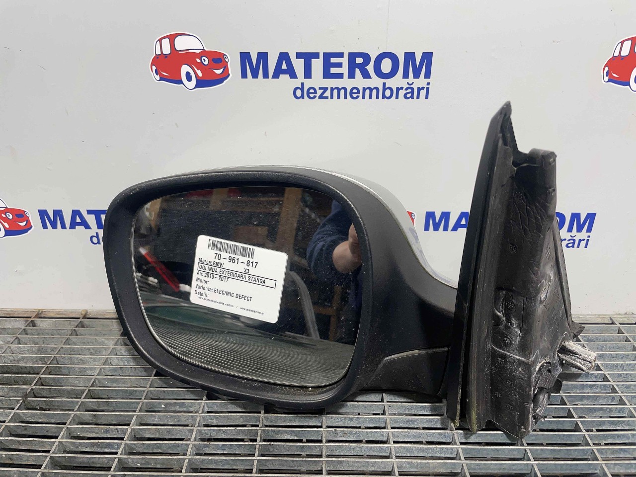 OGLINDA EXTERIOARA STANGA BMW X3 X3 - - (2010 2017)