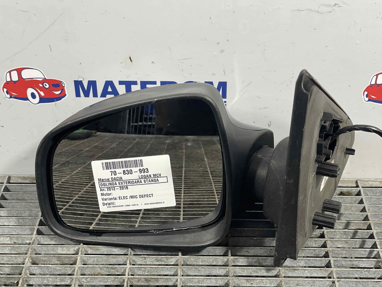OGLINDA EXTERIOARA STANGA DACIA LOGAN MCV - - (2012 2016)