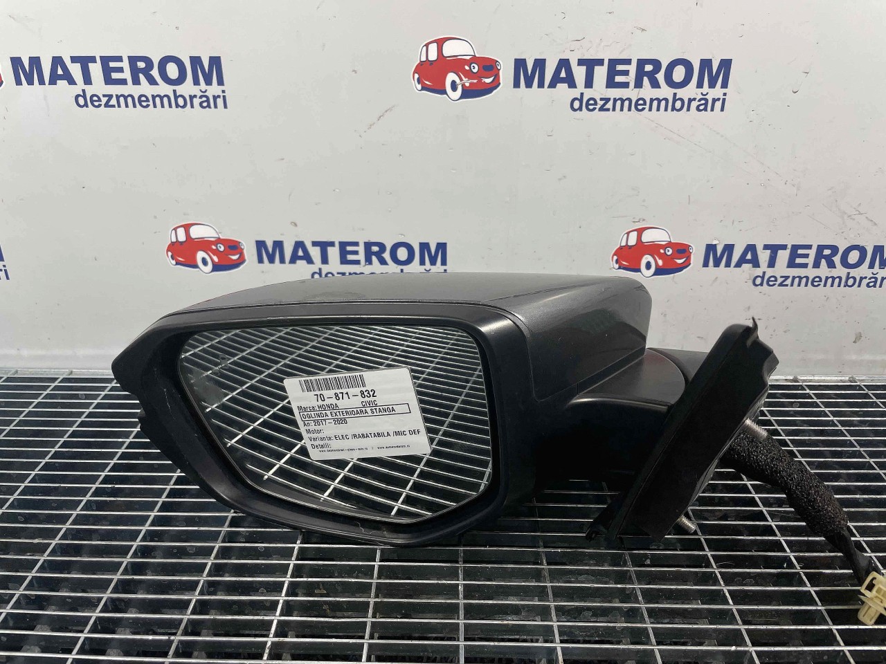 OGLINDA EXTERIOARA STANGA HONDA CIVIC CIVIC - - (2017 2020)