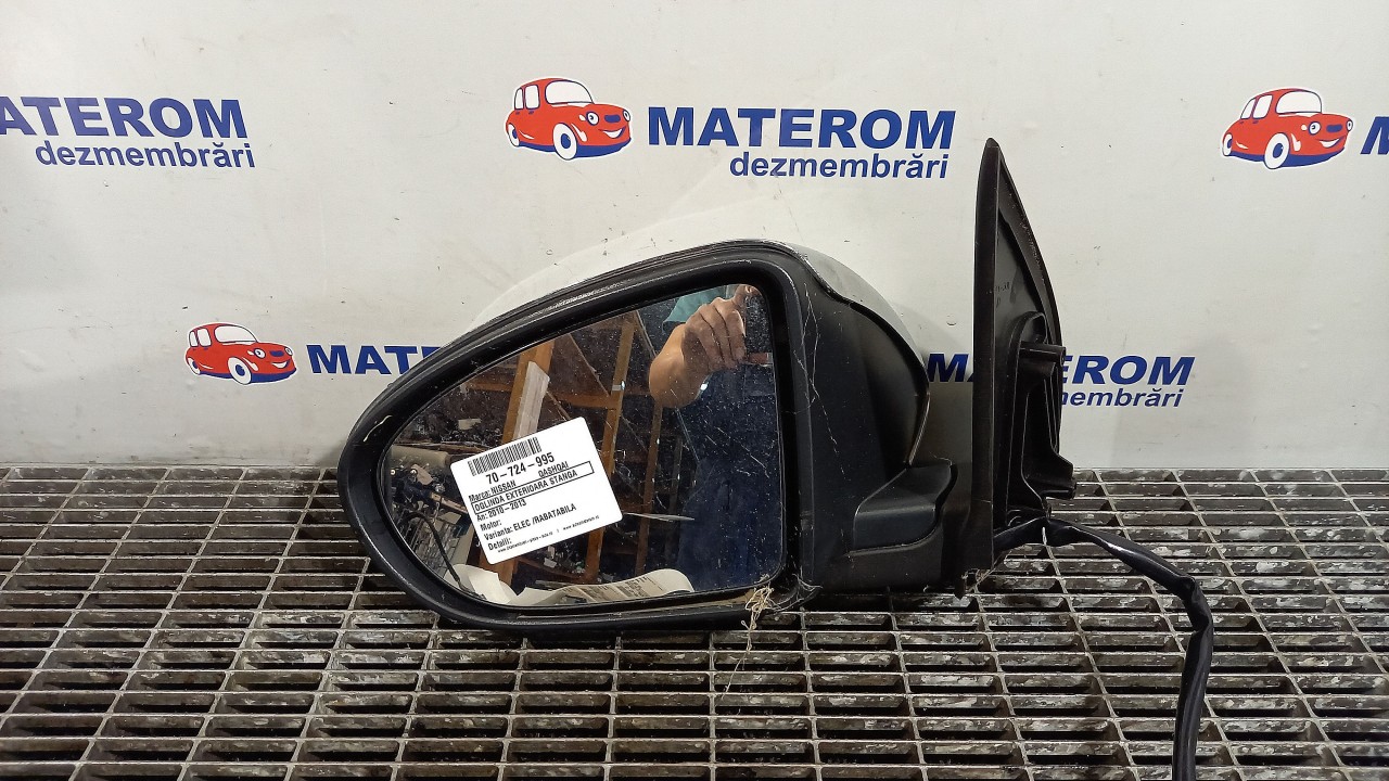 OGLINDA EXTERIOARA STANGA NISSAN QASHQAI - - (2010 2014)