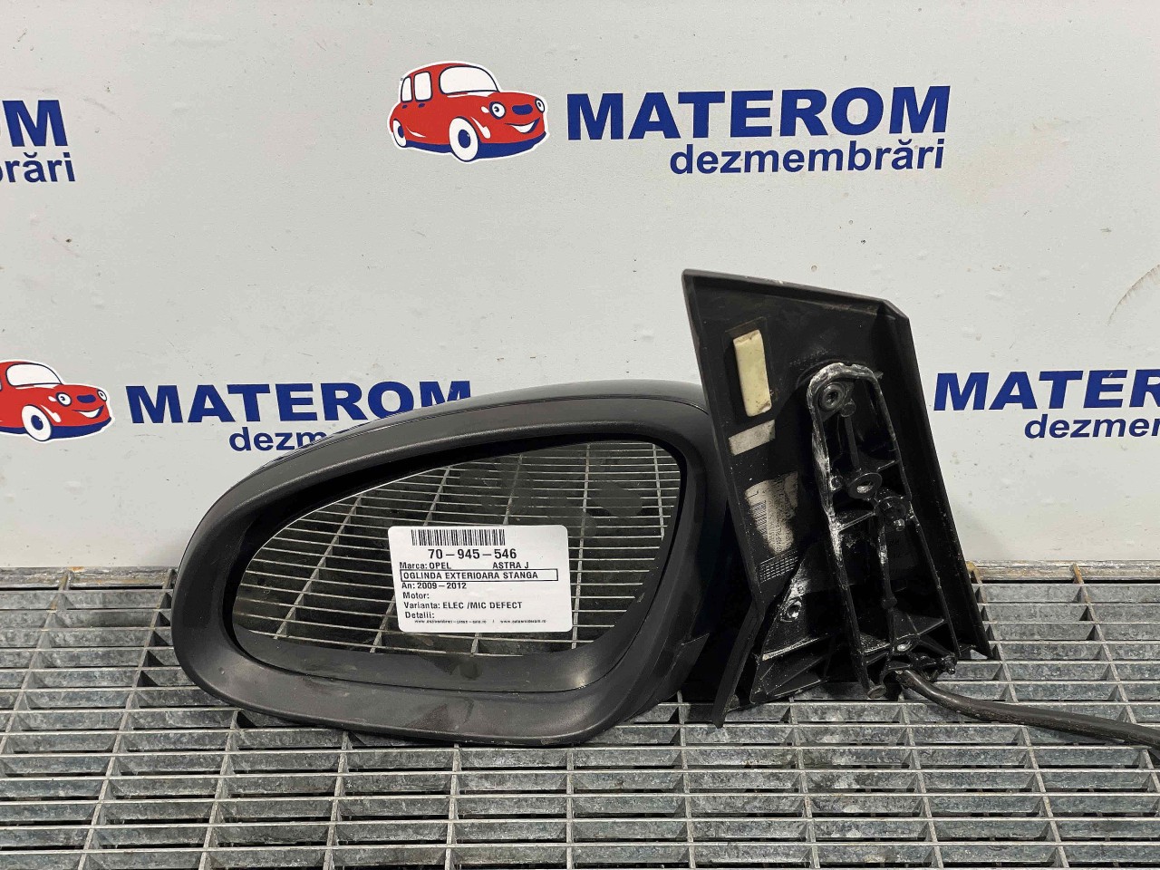 OGLINDA EXTERIOARA STANGA OPEL ASTRA J -
