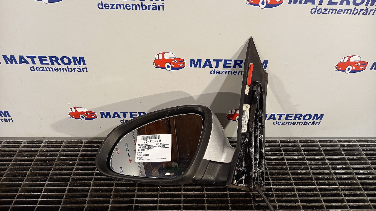 OGLINDA EXTERIOARA STANGA OPEL ASTRA J ASTRA J - - (2009 2012)