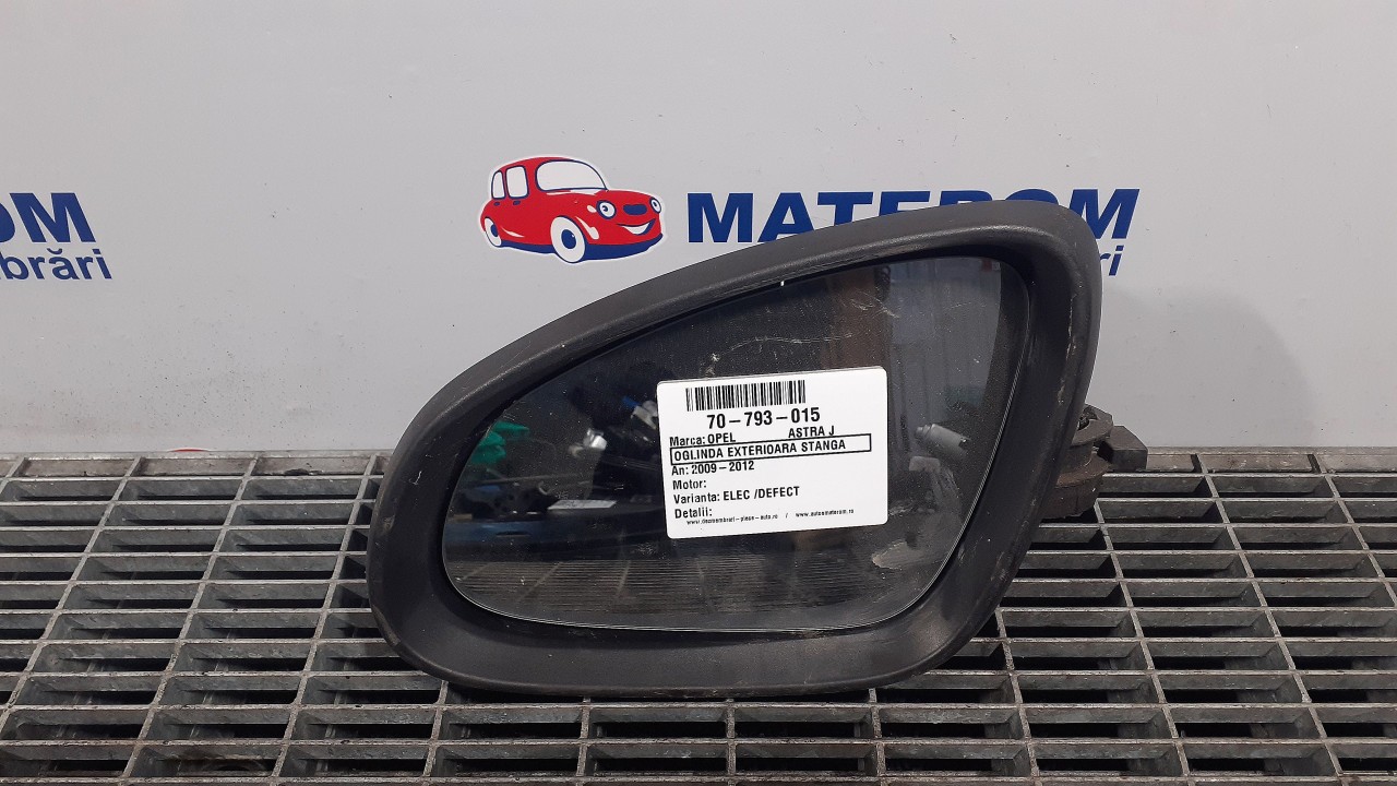 OGLINDA EXTERIOARA STANGA OPEL ASTRA J ASTRA J - - (2009 2012)