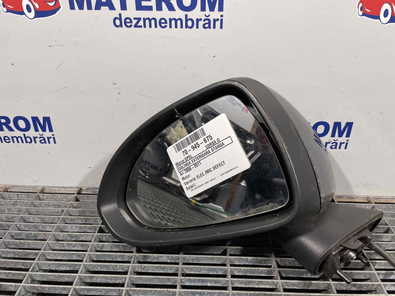 OGLINDA EXTERIOARA STANGA OPEL CORSA D - - (2006 2011)