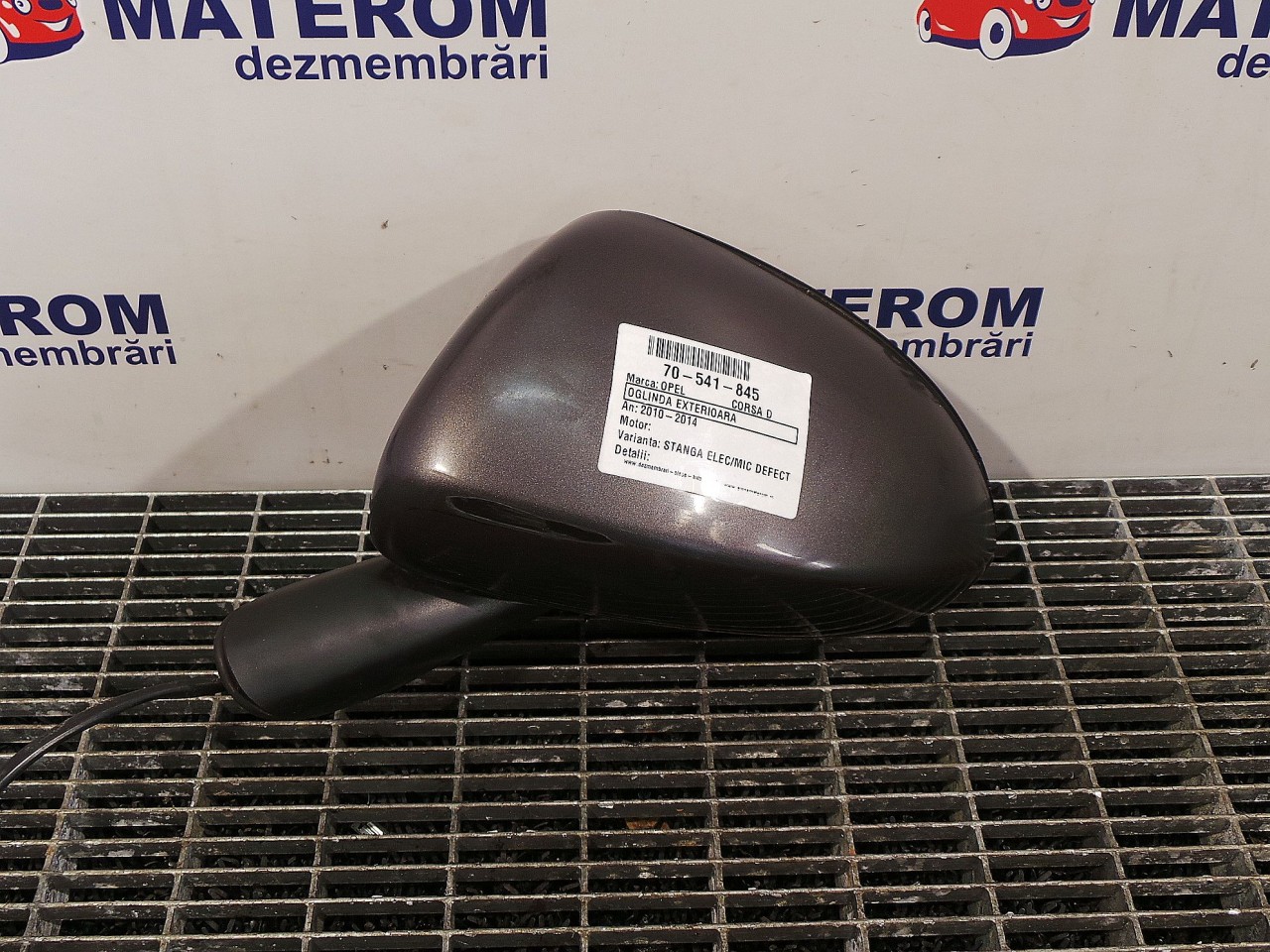 OGLINDA EXTERIOARA STANGA OPEL CORSA D - - (2011 2014)