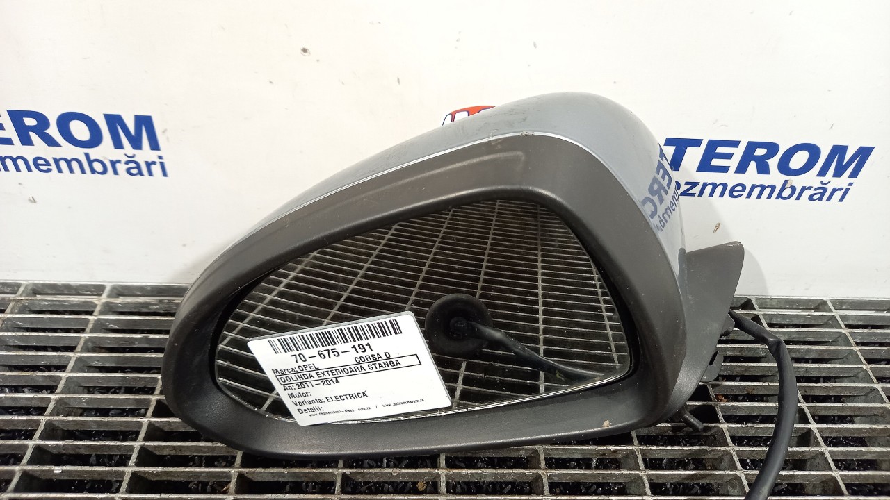 OGLINDA EXTERIOARA STANGA OPEL CORSA D CORSA D - - (2011 2014)